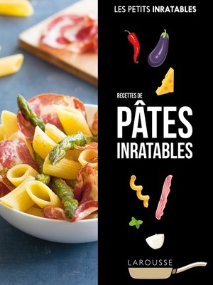 cover image of Recettes pâtes inratables